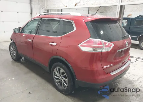 2015 Nissan Rogue Sl из США, поврежденный, VIN 5N1AT2MV8FC806703